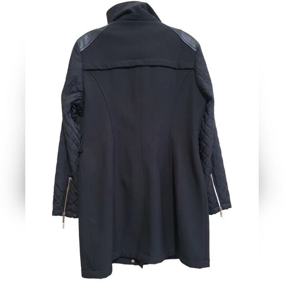 Michael Kors Women's Black Jacket Sz Petite Large - Picture 2 of 10